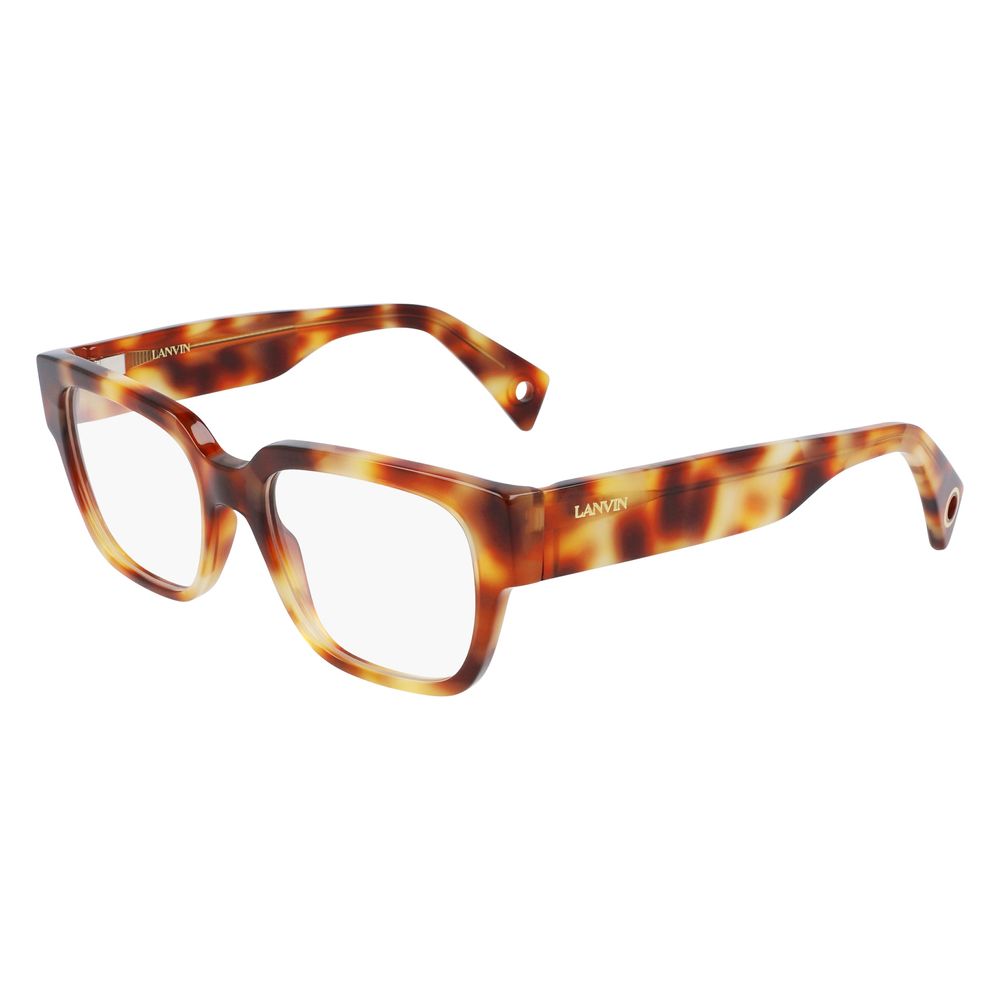 Lanvin Brown Acetate Glasses Women's (Frames)