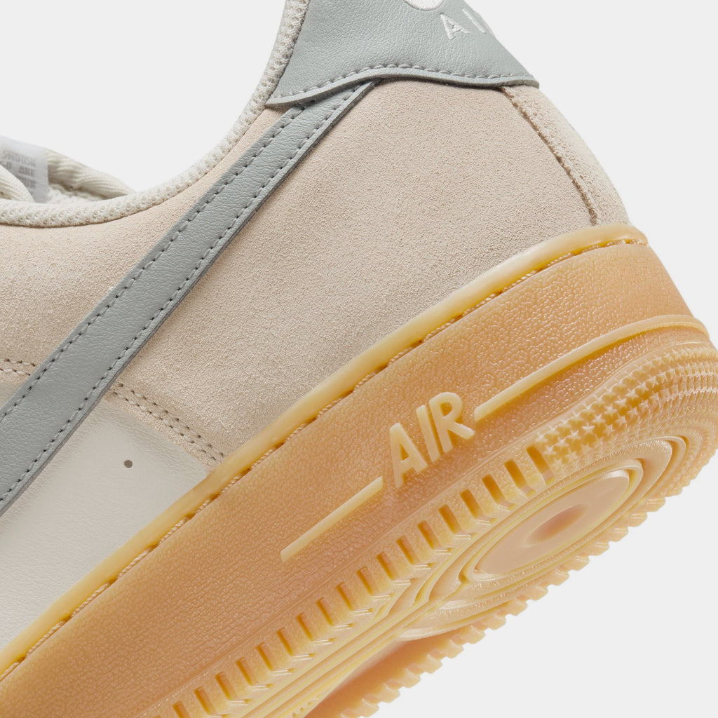 Exclusive Air Force 1 '07 LV8 Phantom Smoke Grey Mens Lifestyle Shoes (Phantom/Smoke Grey) — 6 — Back View