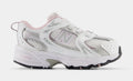 Exclusive 530 Infant Toddler Running Shoes (White/Century Pink) — 4C — Front View
