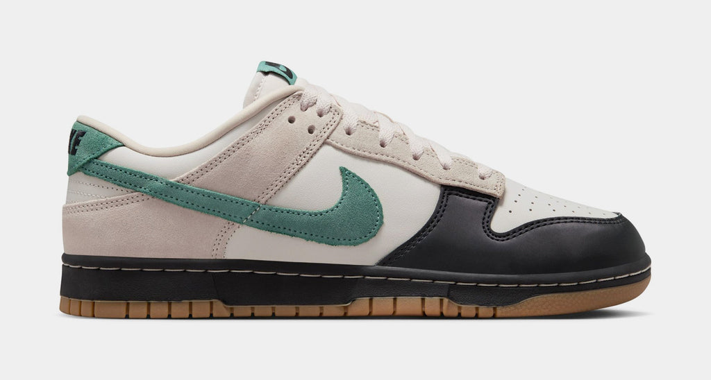 Exclusive Dunk Low Mens Basketball Shoes (Light Orewood Brown/Black/Bicoastal) — 4 — Front View