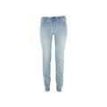 Jacob Cohen Blue Cotton Straight-Leg Women's Jeans