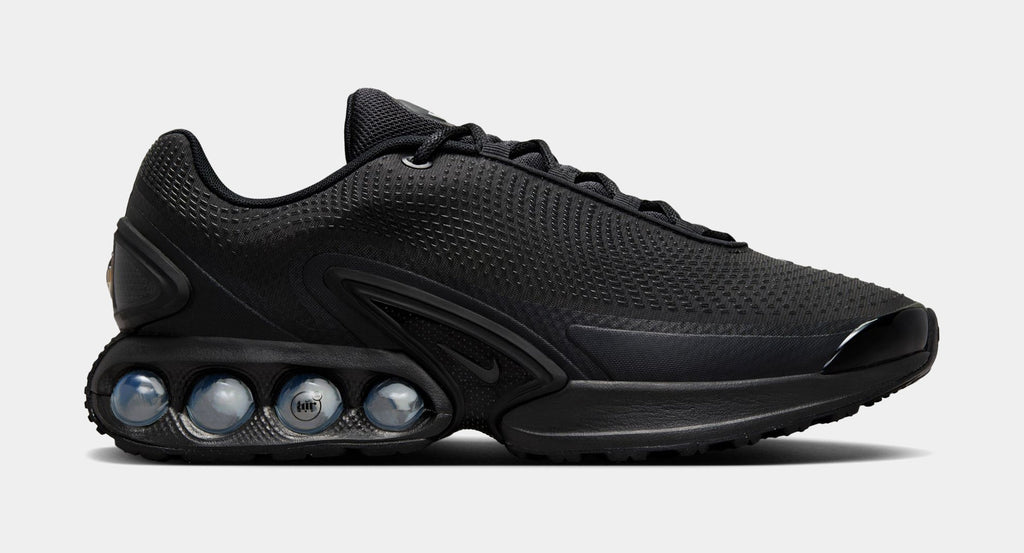 Exclusive Air Max DN Mens Running Shoes (Black/Metallic Dark Grey) — 6 — Front View