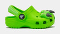 Exclusive I Am Dinosaur Classic Clog Infant Toddler Sandals (Green) — 4C — Front View