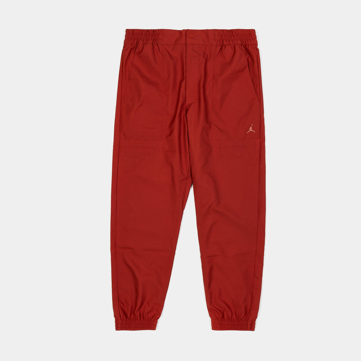 Exclusive Woven Jogger Womens Pants (Dune Red/Dusty Peach) — XS — Front View