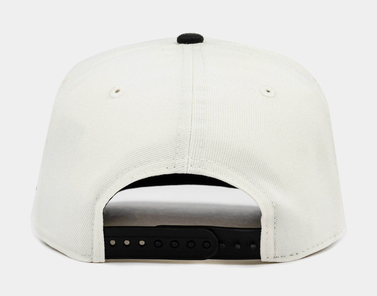 Exclusive Shoe Palace Exclusive Texas Rangers Curved 950AF Snapback Mens Hat (Beige/White) — OS — Side View