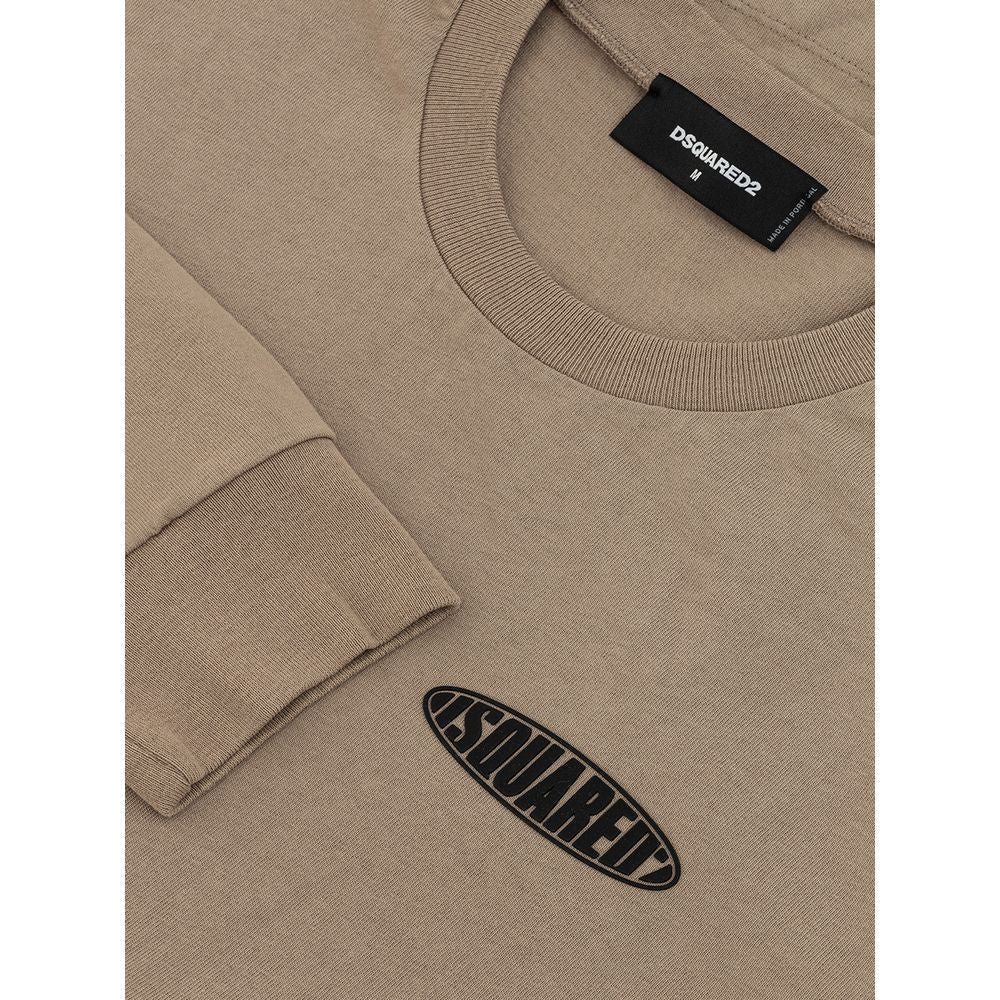 Dsquared² Beige Cotton Men's T-Shirt