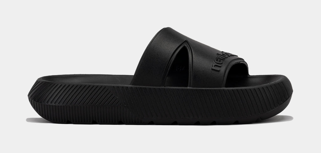 Exclusive 200XL Slides Mens Sandals (Black) — 4 — Front View
