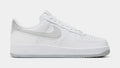 Exclusive Air Force 1 '07 Mens Lifestyle Shoes (White/Smoke Grey) — 6 — Front View
