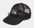 Exclusive Worldwide Full Mesh Trucker Mens Hat (Black) — OS — Front View