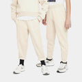Exclusive NSW Club Joggers Grade School Pants (Beige/White) — S — Front View