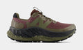 Exclusive Trail More v3 Fresh Foam Mens Running Shoes (Dark Camo/Licorice) — 4 — Front View