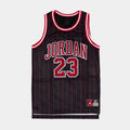 Exclusive JDN 23 Tank Grade School Jersey (Black/Red) — S — Front View