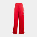 Exclusive Floral Firebird Womens Track Pants (Red/White) — XS — Front View