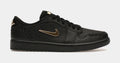 Exclusive Air Jordan 1 Method Of Make Metallic Gold Womens Lifestyle Shoes (Black/Metallic Gold) — 6 — Front View