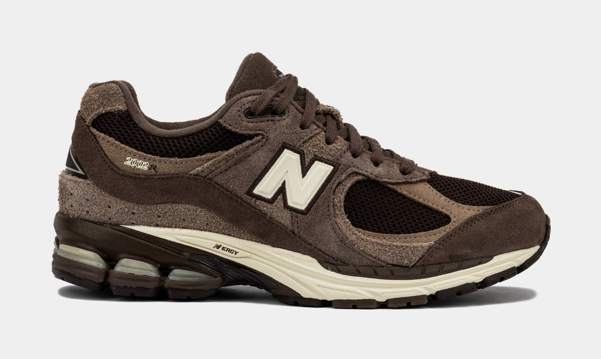 Exclusive Shoe Palace x New Balance 2002R Volcanic Rocks Mens Running Shoes (Brown) — 4 — Front View
