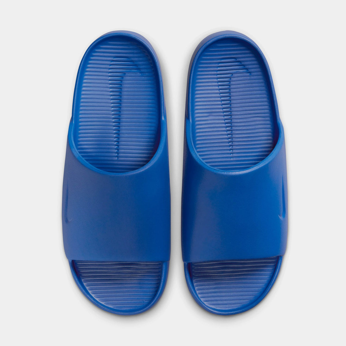Exclusive Calm Slide Mens Sandals (Royal Blue) — 8 — Side View