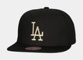 Exclusive Los Angeles Dodgers Classic Snapback Mens Hat (Black/White) — OS — Front View