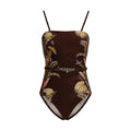 Zimmermann Brown Polyamide One-Piece Women's Swimsuit