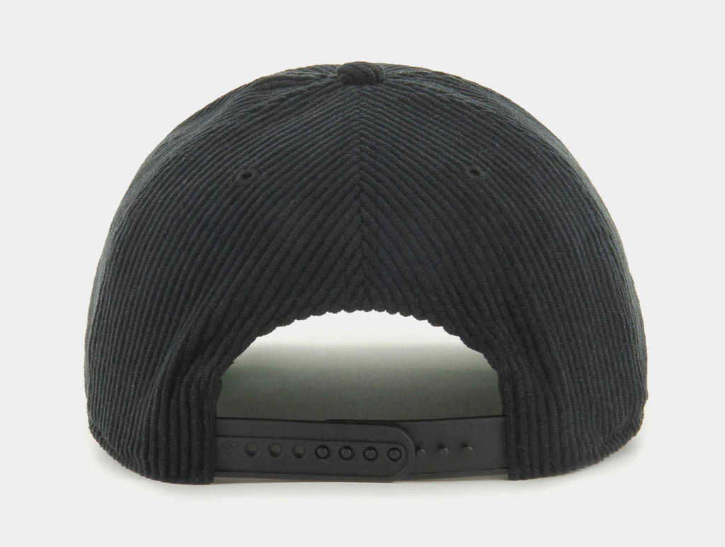 Exclusive Las Vegas Raiders Gridiron '47 Hitch Relaxed Fit Mens Hat (Black/White) — OS — Back View