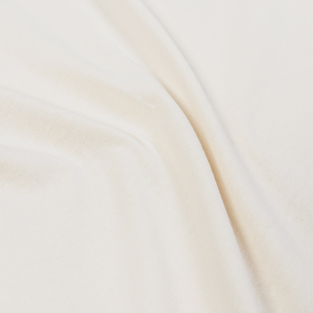 Exclusive Solid Tee Womens Short Sleeve Shirt (Oat) — XS — Side View