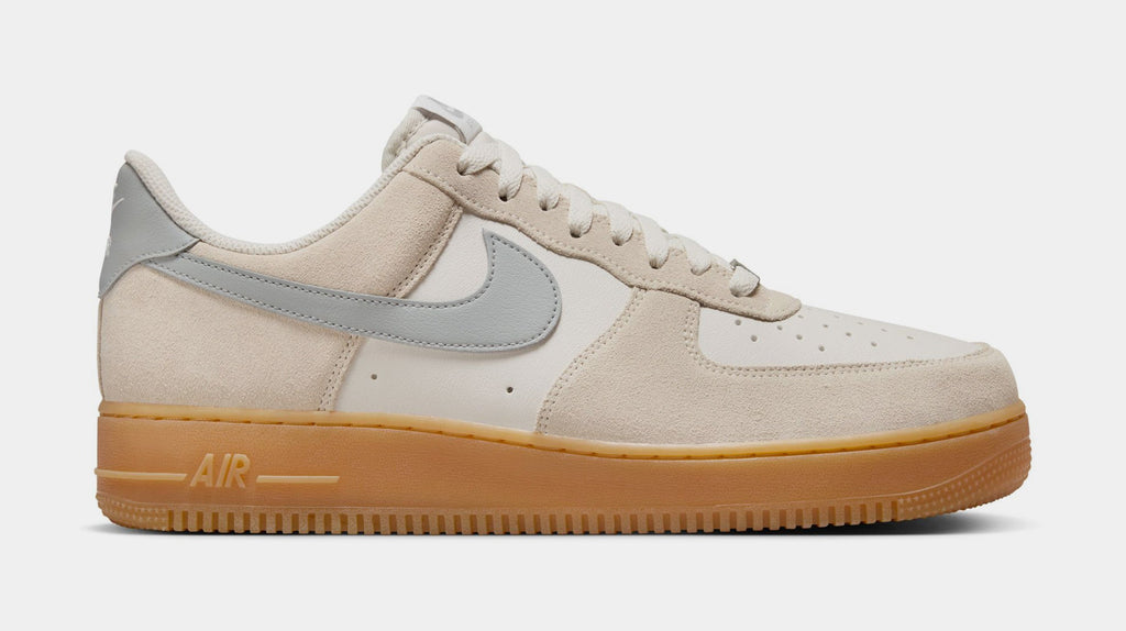 Exclusive Air Force 1 '07 LV8 Phantom Smoke Grey Mens Lifestyle Shoes (Phantom/Smoke Grey) — 6 — Front View