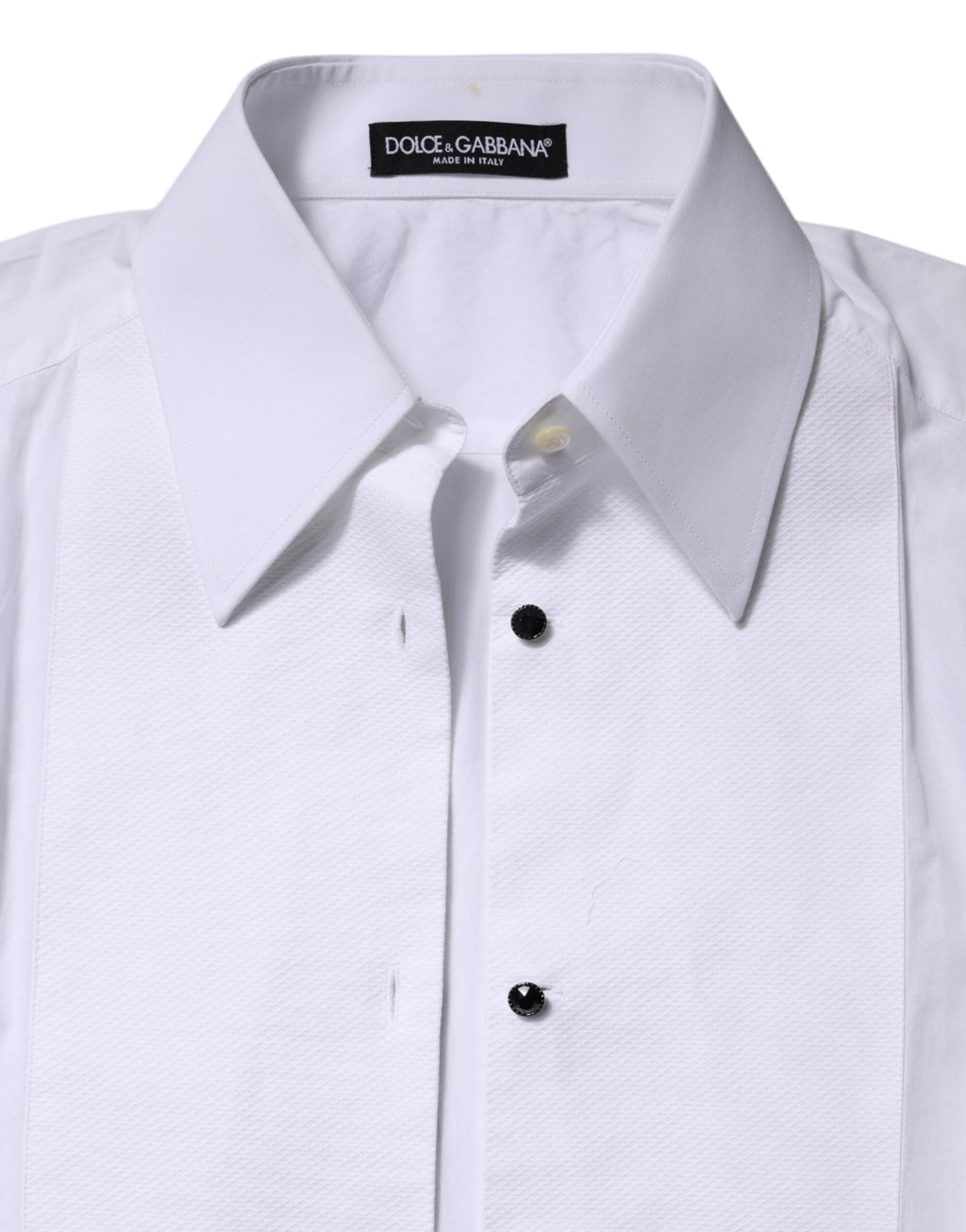 Dolce & Gabbana White Cotton Short Sleeves Collared Polo Women's Top