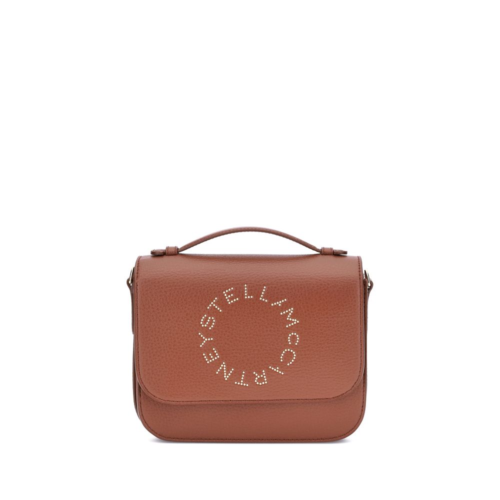 Stella McCartney Brown Other Fibres Shoulder Women's Bag