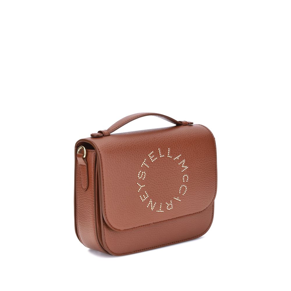 Stella McCartney Brown Other Fibres Shoulder Women's Bag
