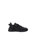 Fendi Black Calf Leather Bos Taurus Athletic Men's Sneakers
