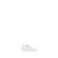 Fendi White Calf Leather Bos Taurus Athletic Women's Sneakers