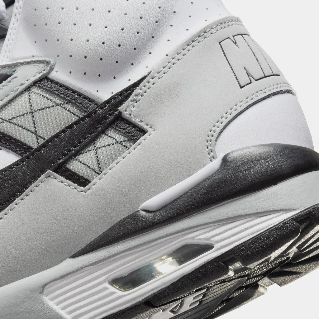 Exclusive Air Trainer SC Mens Running Shoes (Grey/Black) — 8 — Back View