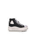 R13 Black Polyethylene High Top Women's Sneakers
