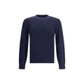 Brioni Blue Cashmere Cashmere Men's Sweater