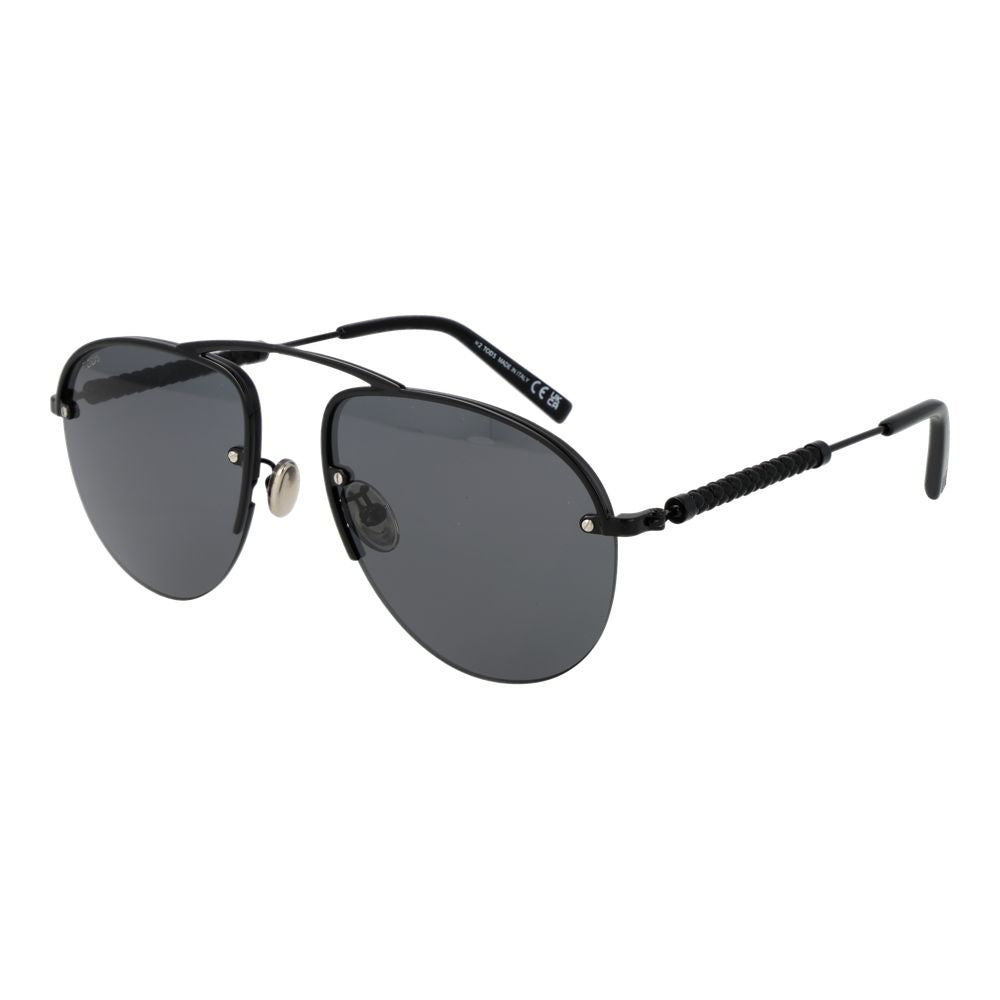 Tod's Black Metal Men's Sunglasses