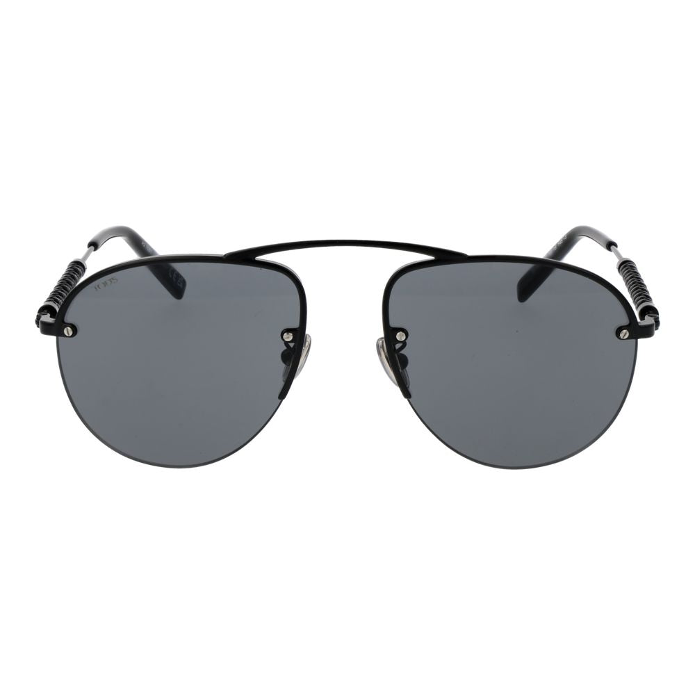 Tod's Black Metal Men's Sunglasses