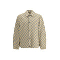 Burberry Beige Polyester Jackets And Men's Coat