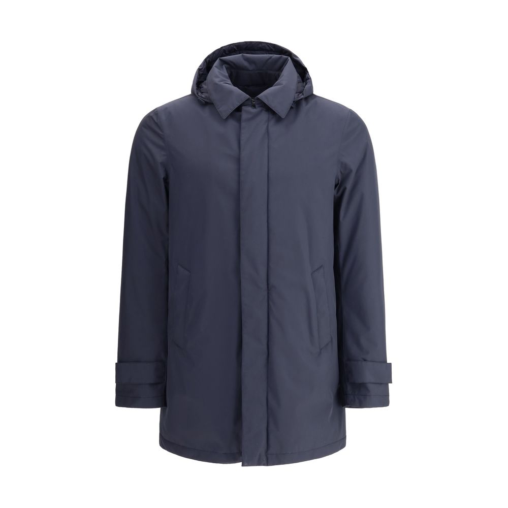 Herno Blue Goose Down Men's Coat