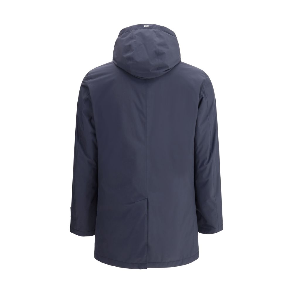 Herno Blue Goose Down Men's Coat