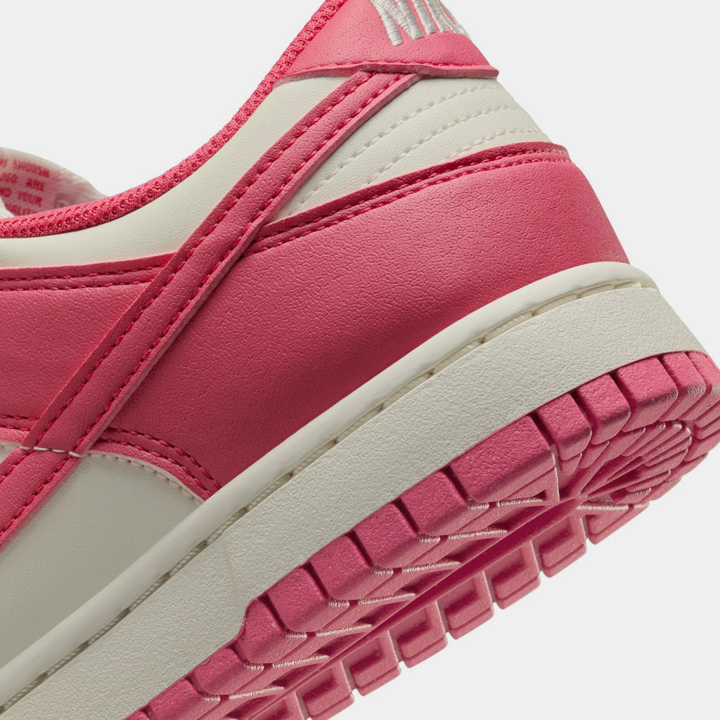 Exclusive Dunk Low Womens Lifestyle Shoes (Aster Pink/Sail) — 5 — Back View
