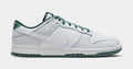 Exclusive Dunk Low Retro SE Mens Lifestyle Shoes (Photon Dust/White/Vintage Green) Final Sale — 6 — Front View