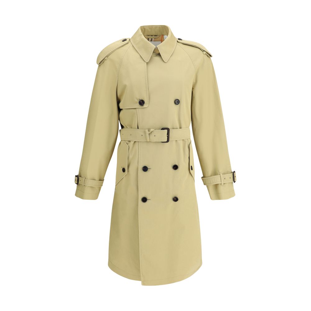 Burberry Beige Cotton Men's Coat