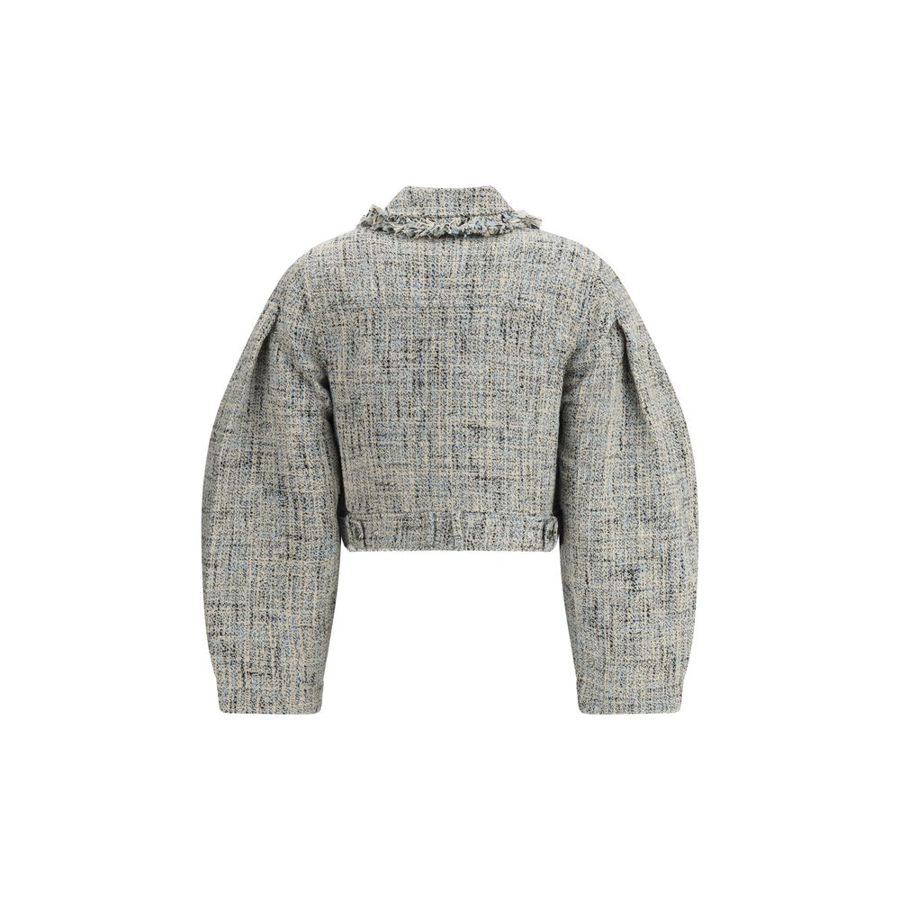 Ganni Multicolor Cotton Women's Coat