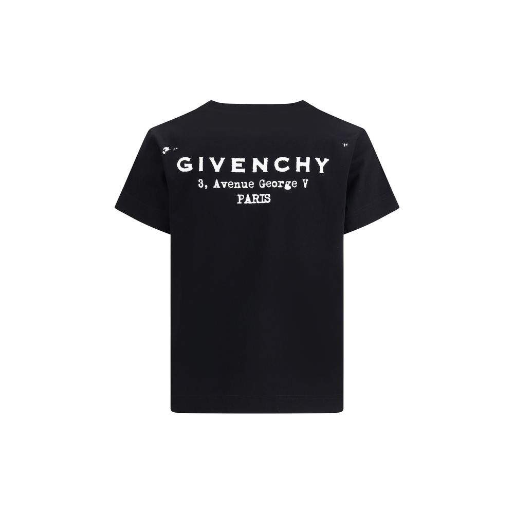 Givenchy Black Cotton Women's T-Shirt