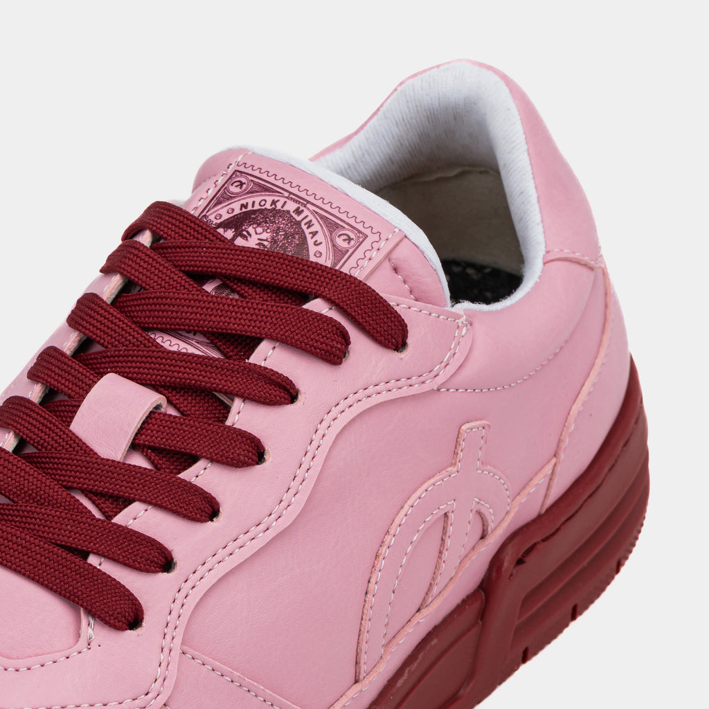 Exclusive Nicki Minaj x Atom Red Ruby Da Sleeze Womens Lifestyle Shoes (Pink/Red) — 36 — Side View