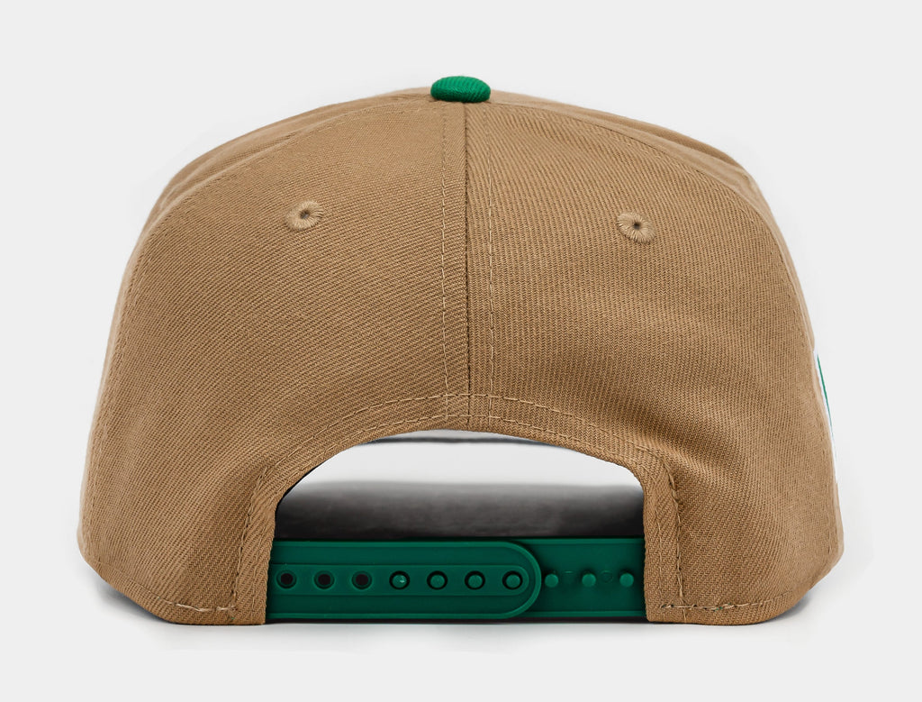Exclusive Shoe Palace Exclusive Mexico Curve Khaki 950AF Snapback Mens Hat (Khaki/Green) — OS — Back View