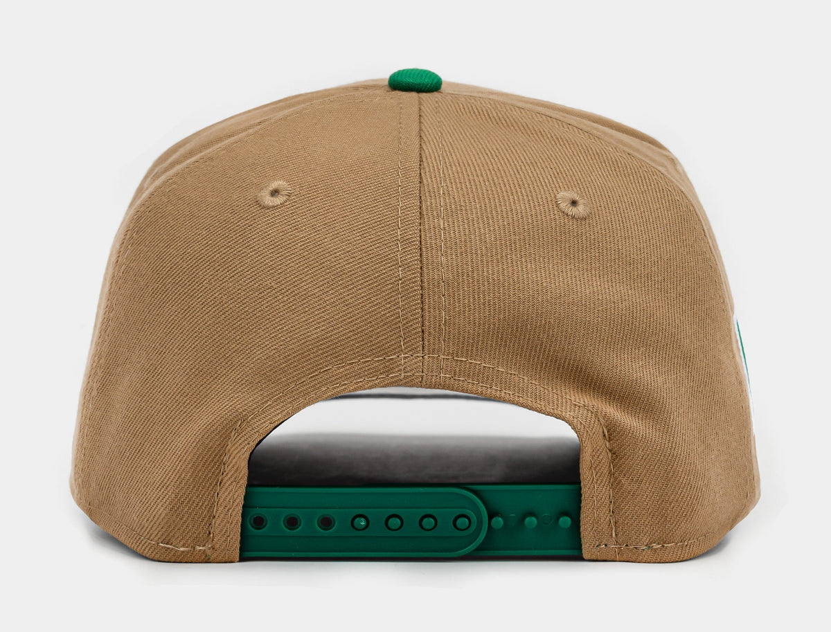 Exclusive Shoe Palace Exclusive Mexico Curve Khaki 950AF Snapback Mens Hat (Khaki/Green) — OS — Back View