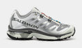 Exclusive XT - 4 OG Mens Running Shoes (Sharkskin/Dawn Blue/Metal) — 4 — Front View