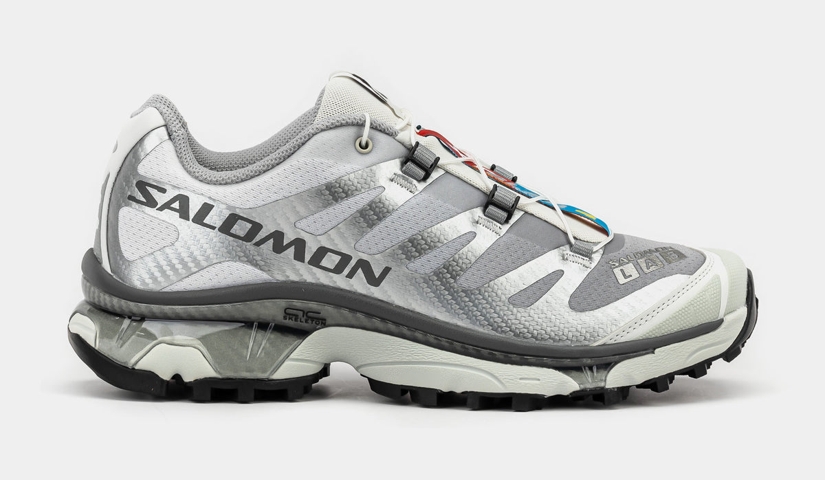 Exclusive XT - 4 OG Mens Running Shoes (Sharkskin/Dawn Blue/Metal) — 4 — Front View