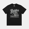 Exclusive Las Vegas Raiders Mens Short Sleeve Shirt (Black/Grey) — S — Front View