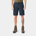 Exclusive Relaxed Fit 11" Work Twill Mens Shorts (Navy) — 30/30 — Front View
